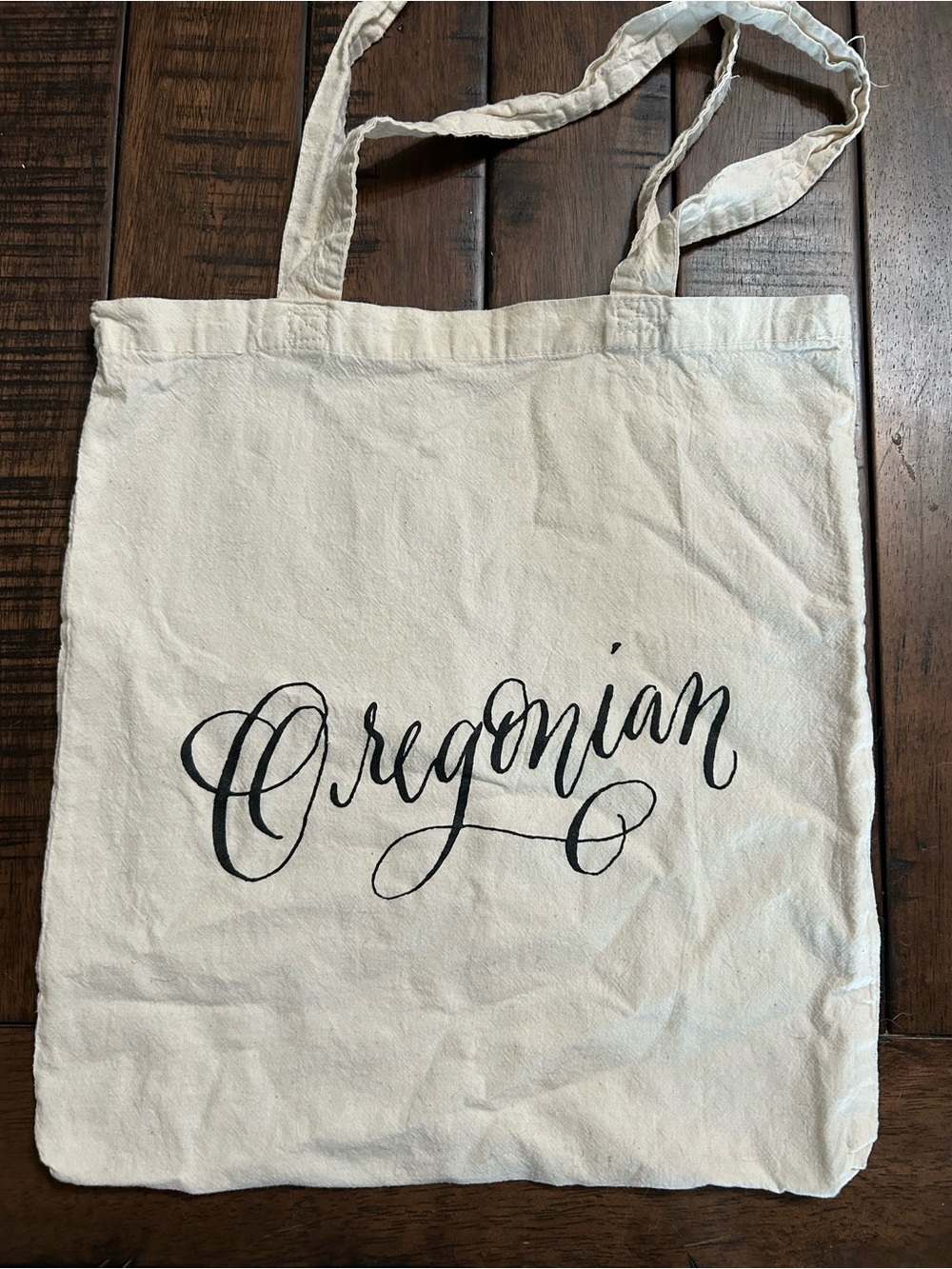 Oregonian Cream Tote